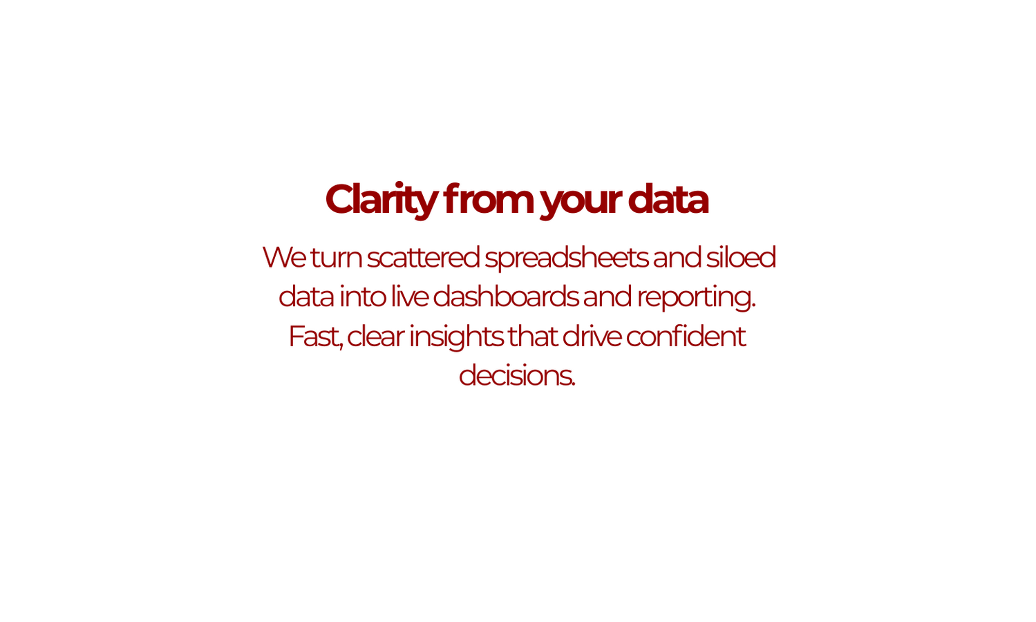 Analytics description